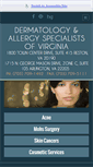 Mobile Screenshot of dermspecialistsva.com